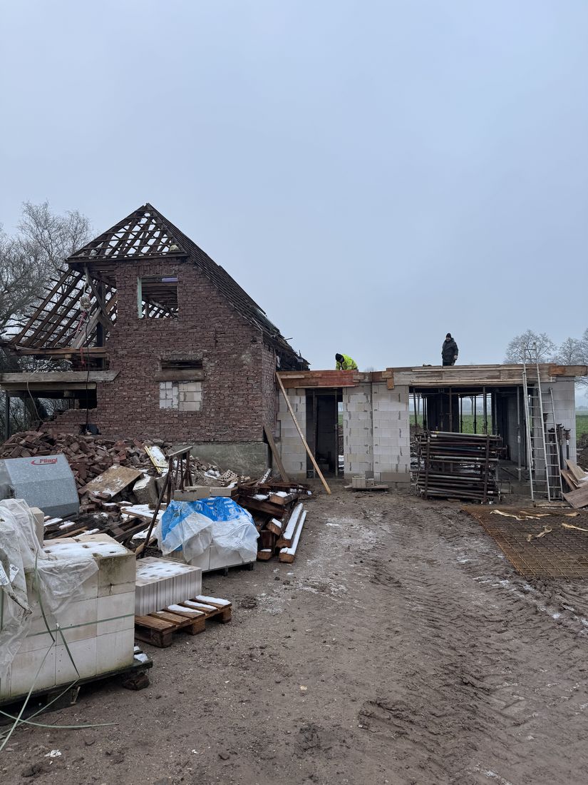 Rückbau und Rohbau